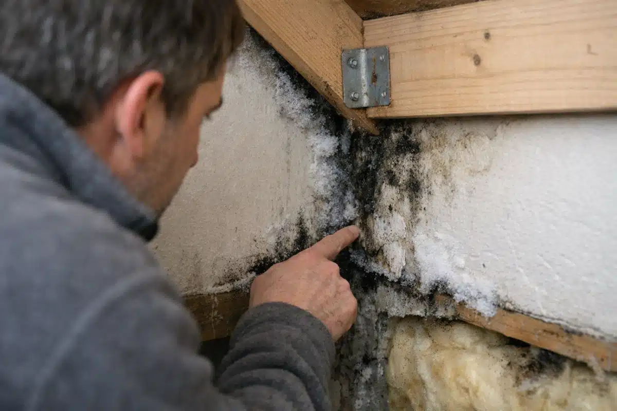 Schéma explicatif des ponts thermiques qui compromettent l'efficacité de l'isolation thermique d'un bâtiment